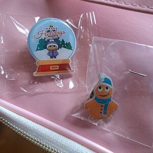 Happy Holidays Christmas Amazon Peccy Pins Bundle *New*